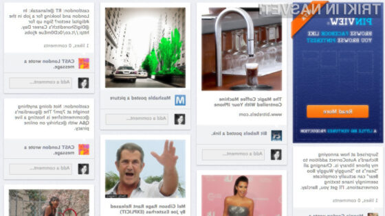 PinView je aplikacija, ki bo vaš Facebook profil spremenila v podobo Pinteresta.