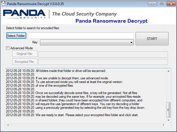 Panda z rešitvijo za od virusa W32/Ransomcrypt kriptirane datoteke