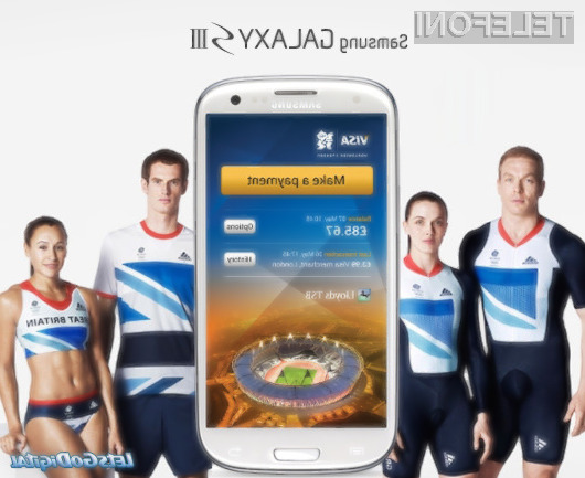 Samsung Electronics in Visa sta oznanili, da bo Samsung GALAXY S III, zadnja naprava v nizu inovacij na področju pametnih telefonov, Samsungov olimpijski telefon v času iger v Londonu 2012.