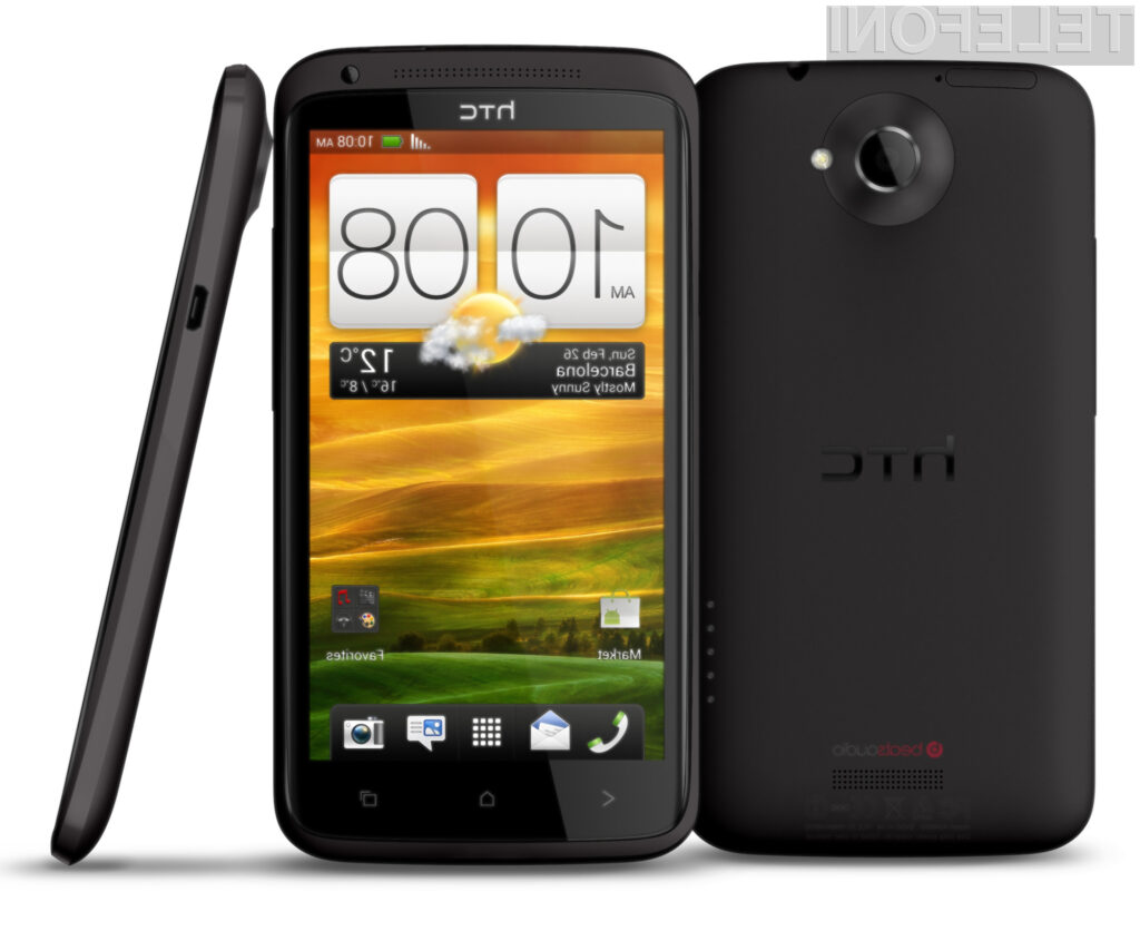 HTC One X se ponaša z izredno atraktivno obliko.