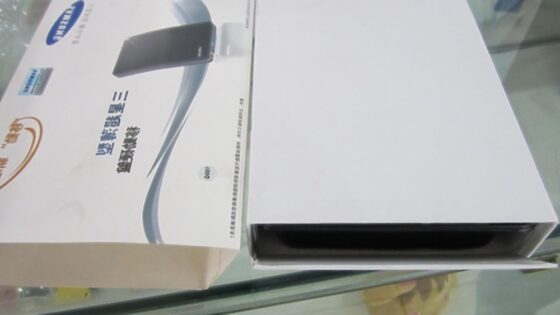 Ponarejeni trdi diski Samsung se ponašajo z »nazivno« kapaciteto 160 gigabajtov in oznako “Made in HONG KONG”.