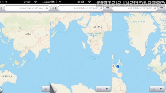 Apple jo je z lastnim kartografskim sistemom pošteno zamočil!