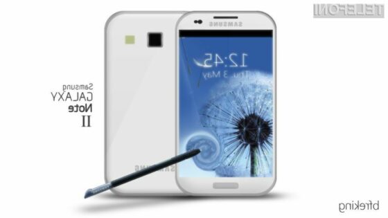 Samsung Galaxy Note II naj bi se že kmalu znašel na prodajnih policah.