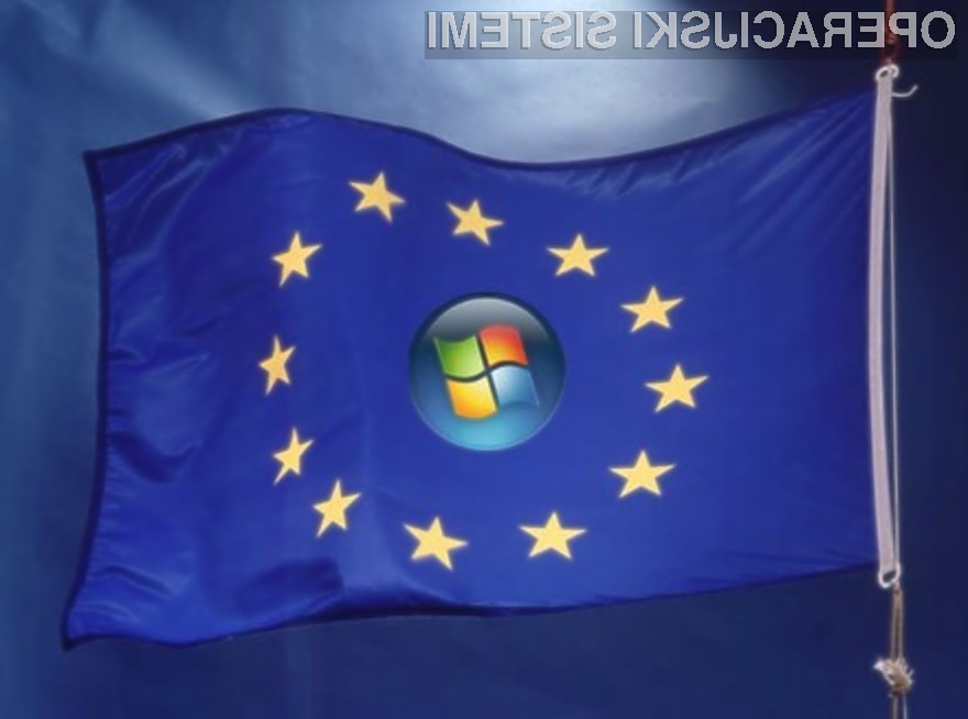 Izigravanje evropske monopolne zakonodaje bo podjetje Microsoft zelo drago stalo!