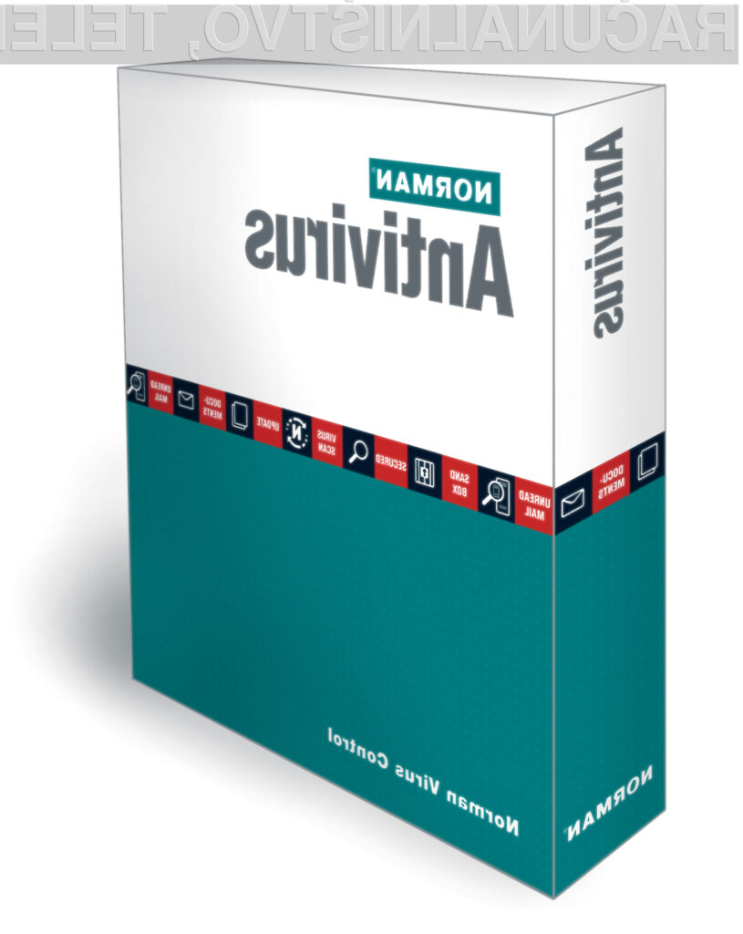 Paket vsebuje: Norman Security Suite Antivirus & Antispyware za 3 leta (slovenska različica)