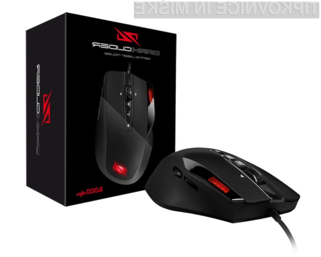 Računalniška miš DarkGlider bo v prvi vrsti namenjena navdušencem nad računalniškimi igrami.