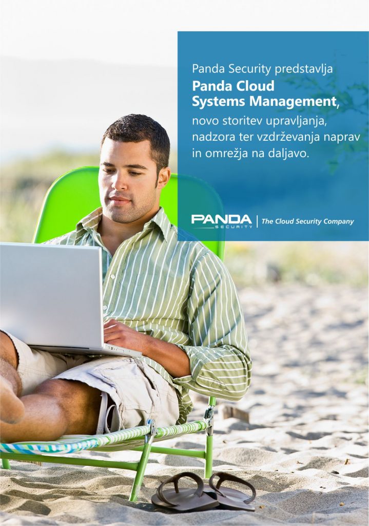 Suveren tudi na plaži, s pomočjo Panda Cloud Systems Management-a