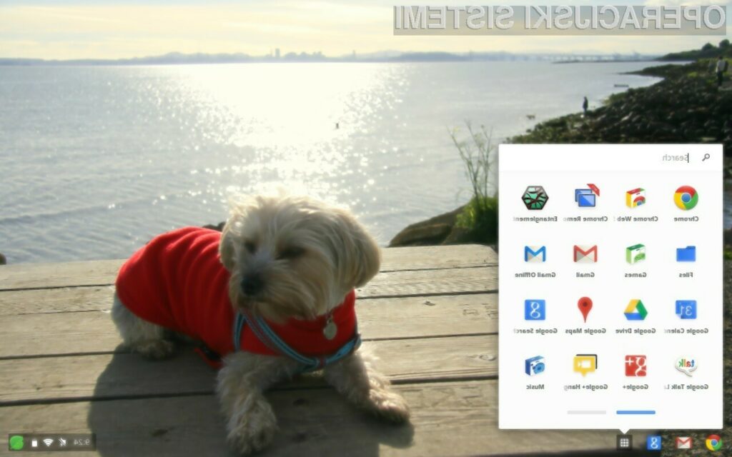 Všečni mobilni operacijski sistem Chrome OS.