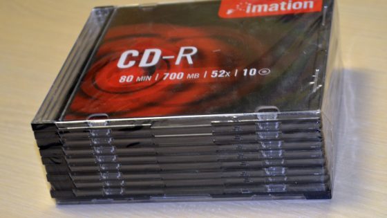 10PK RETAIL SLIM CD-R Imation