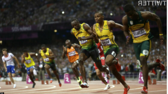 Najbolj "tvitan" je bil tek Usaina Bolta na 200 metrov.