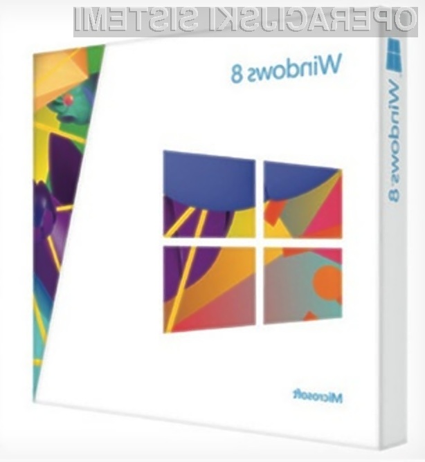 Embalaža operacijskega sistema Windows 8 v vsej svoji lepoti!