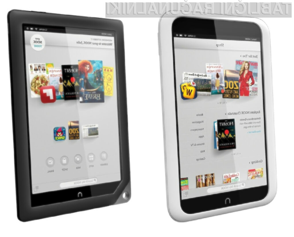 Nook HD in Nook HD+ bosta lahko resno konkurirala Amazonovemu modelu Kindle Fire.