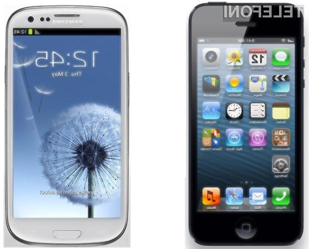 Samsung Galaxy S3 ali Apple iPhone 5?