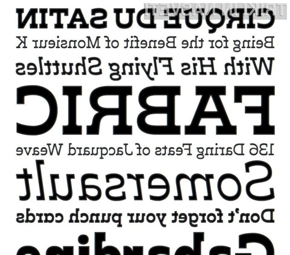 Različne pisave lahko vgradimo kar znotraj samega Word dokumenta, kar pomeni, da bodo lahko takšno pisavo videli tudi tisti, ki je nimajo nameščene na računalniku.