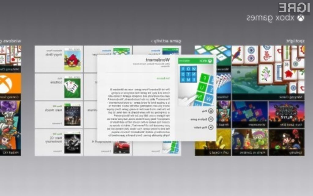 Operacijski sistem Windows 8 bo pisan na kožo ljubiteljem spletnih računalniških iger!