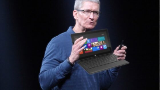 Za Apple je tablični računalnik Microsoft Surface že zgodovina!