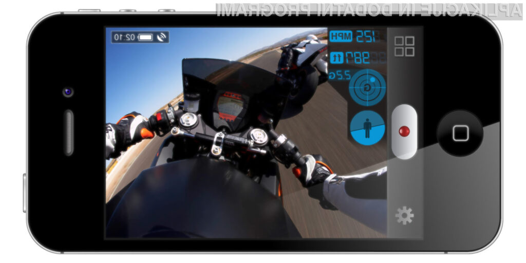 Aplikacija Vidometer bo navdušila ljubitelje različnih adrenalinskih športov.