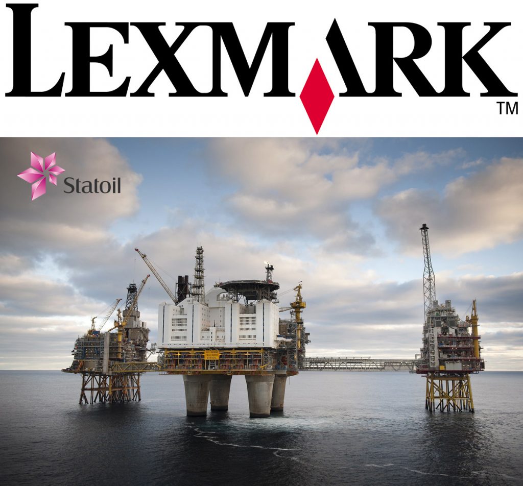 Statoil Lexmarku zaupal področje tiskanja