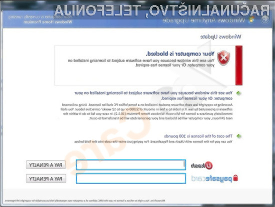 Najboljša obramba pred škodljivimi programskimi kodami sta zaščiten računalnik in zdrava kmečka pamet.