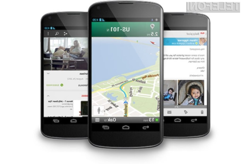 Pametni mobilni telefon Google Nexus 4 ima vse adute za uspeh!