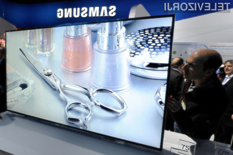 Samsung je nekoliko manjšo različico UHD televizorja predstavil že na letošnjem CES-u, za katero je prejel številne nagrade.