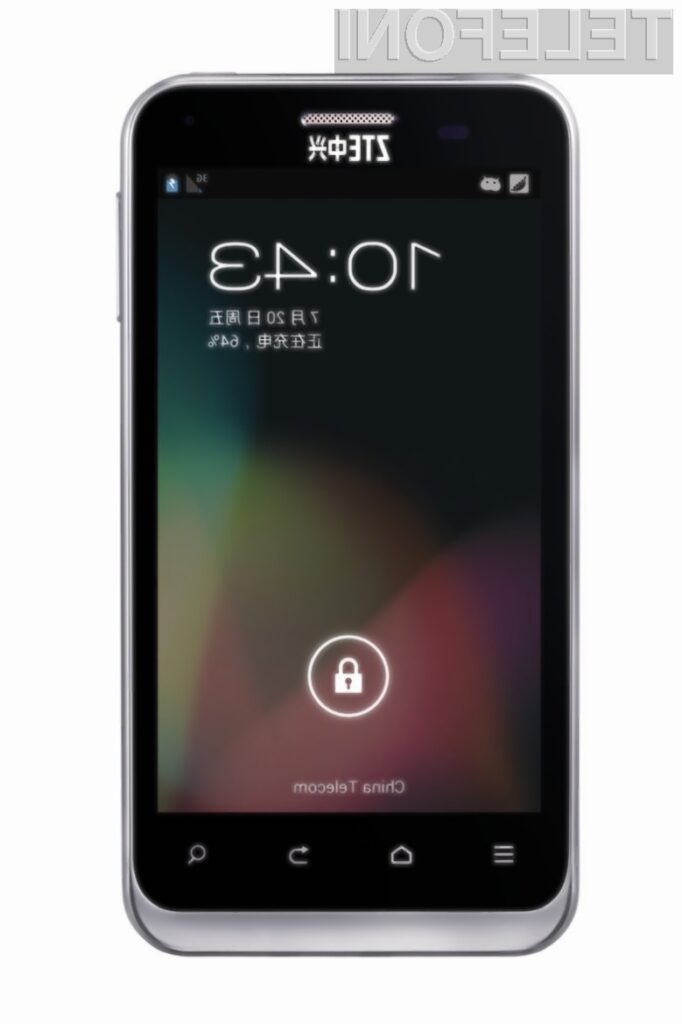 N880E je prvi ZTE-jev pametni telefon z operacijskim sistemom Jelly Bean 4.2.