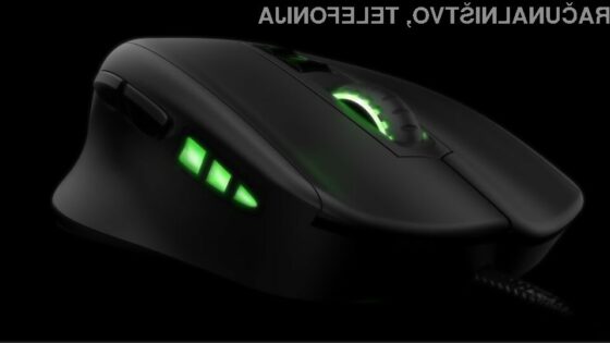 Mionixova miška Naos 8200 se lahko pohvali tudi s 73 MHz ARM procesorjem.