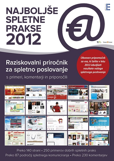 Izšel je priročnik Najboljše spletne prakse 2012