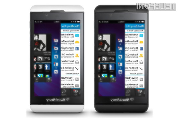 RIM od mobilnika BlackBerry Z10 pričakuje veliko.