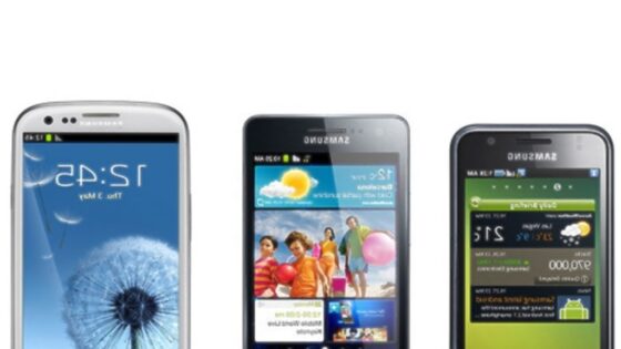 Prodajno najbolj uspešna družina pametnih mobilnih telefonov podjetja Samsung.