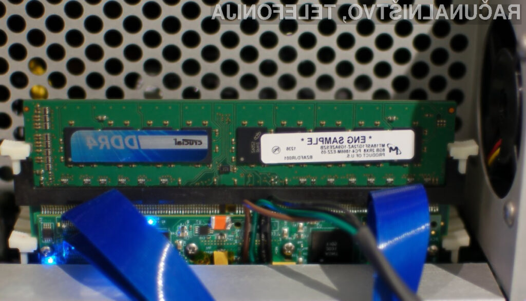 Podjetje Crucial je na CES-u predstavilo prvi DDR4 pomnilniški modul na svetu.