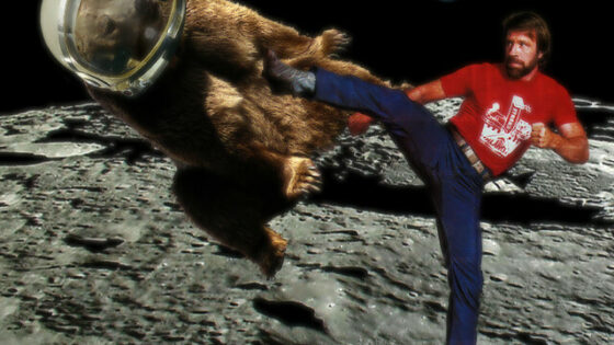 Bear with us.
