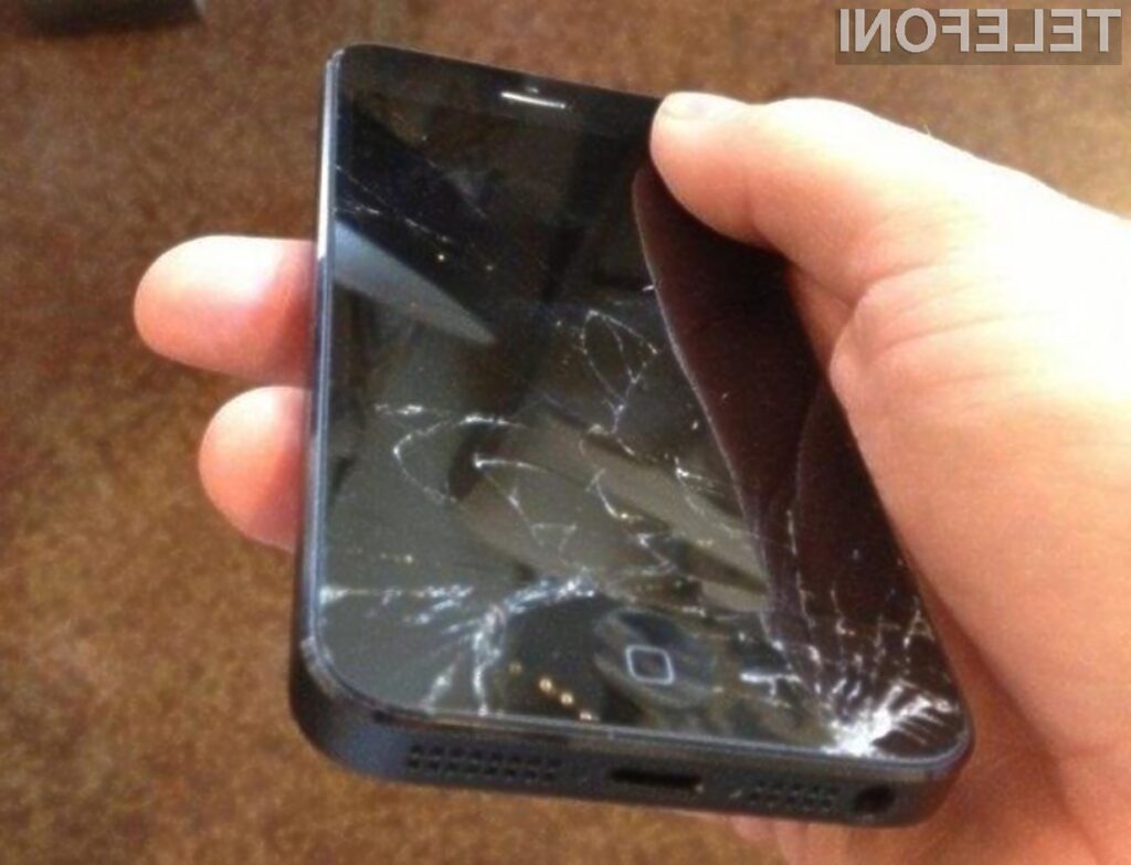 Podatki britanske zavarovalnice MobileInsurance so pokazali, da se steklena stranica mobilnika iPhone zelo rada poškoduje!
