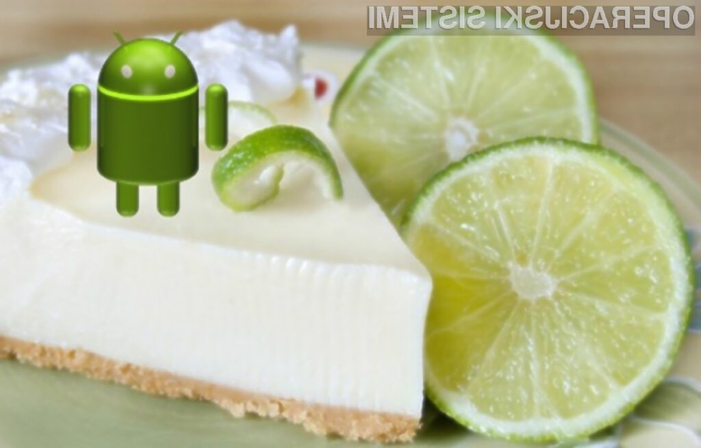 Mobilni operacijski sistem Android 5.0 Key Lime Pie lahko pričakujemo že konec maja!