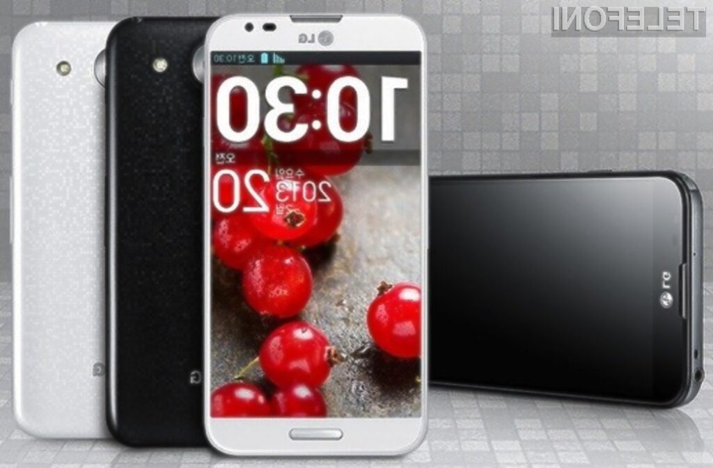 Pametni mobilni telefon LG Optimus G Pro vas zagotovo ne bo pustil na cedilu!