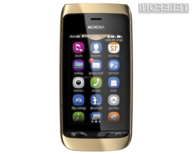 Za nakup pametnega mobilnega telefona Nokia Asha 310 bo potrebno odšteti zgolj stotaka!