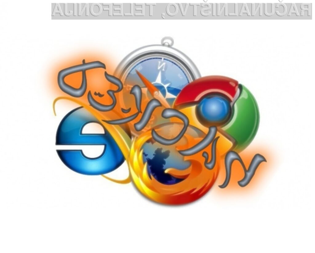 Med spletnimi brskalniki se je najbolje odrezal Applov Safari.