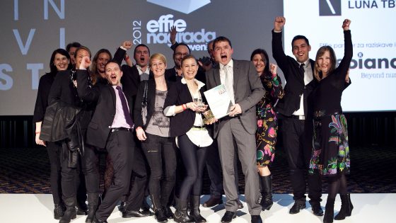 Skupina Telekom Slovenije nagrajena s štirimi nagradami Effie za učinkovitost tržnih komunikacij