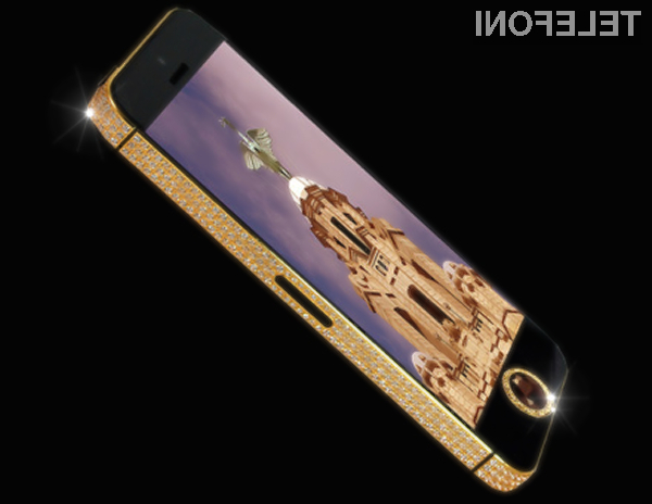 Mobilnik iPhone 5 Diamond Black se lahko ponaša z lovoriko najdražjega mobilnika na svetu.
