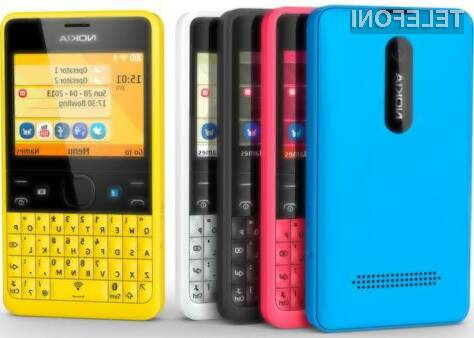 Cenovno ugodni mobilnik Nokia Asha 210 zagotavlja hiter in enostaven dostop do družbenega omrežja Facebook.