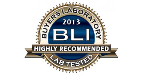 Certifikat "Highly Recommended" BLI