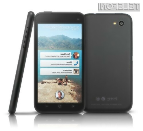 Pametni mobilni telefon HTC First je kot nalašč za hitro povezovanje s prijatelji in družino.