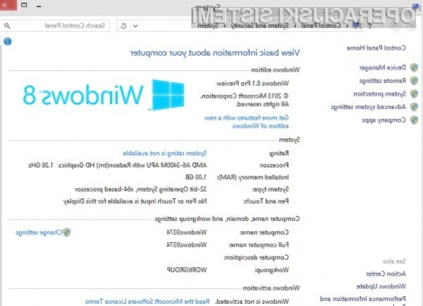 Kot vse kaže bo operacijski sistem Windows 8.1 Pro Preview prinesel zvrhan koš uporabnih novosti!
