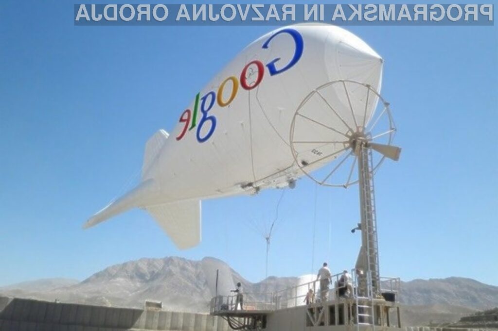 Google razmišlja o možnosti vzpostavitve cenovno ugodnega brezžičnega interneta z uporabo satelitov in balonov.
