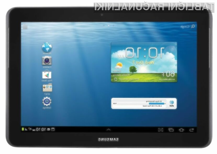 Tablični računalniki Samsung Galaxy Tab s procesorji Intel bodo občutno zmogljivejši od tistih s procesorji ARM.