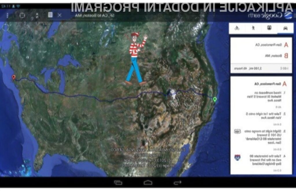 Google Earth 7.1 navdušuje z uličnim pogledom, boljšim iskalnikom in inovativnim uporabniškim vmesnikom.