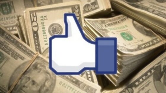 Kliki na gumb »Všeč mi je« pozitivno vplivajo na prihodek podjetji s stranjo na Facebooku.