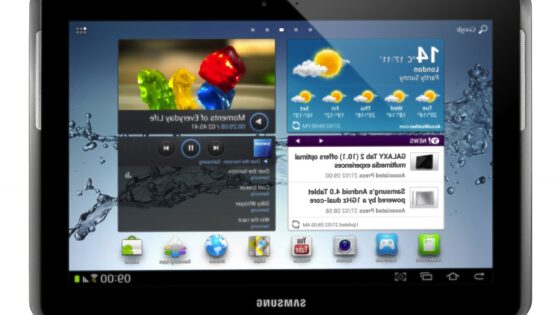 Samsung je ponudil že kar nekaj tablic (na sliki Galaxy Tab 2 10.1)