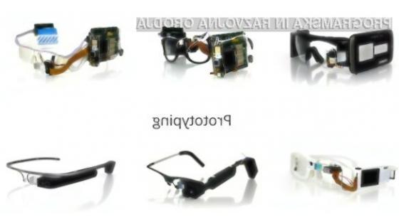 V razvoj Googlovih večpredstavnostnih očal Glass je bilo vloženega veliko dela!