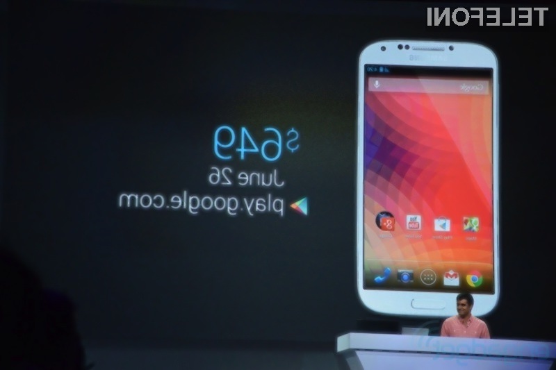 Novi Samsung Galaxy S4 bo ponujal uporabniško izkušnjo mobilnikov Google Nexus.